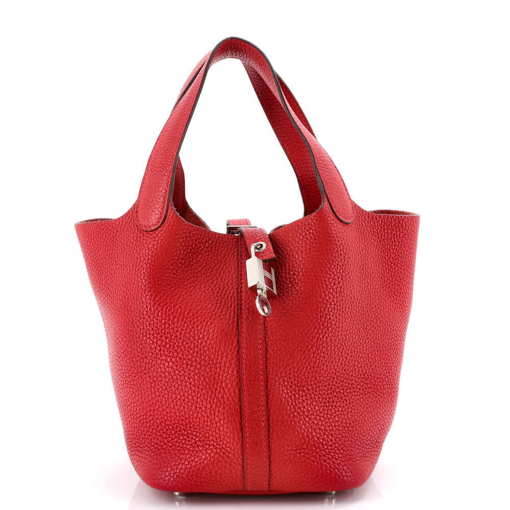 Hermes PM Picotin Lock Bag Clemence